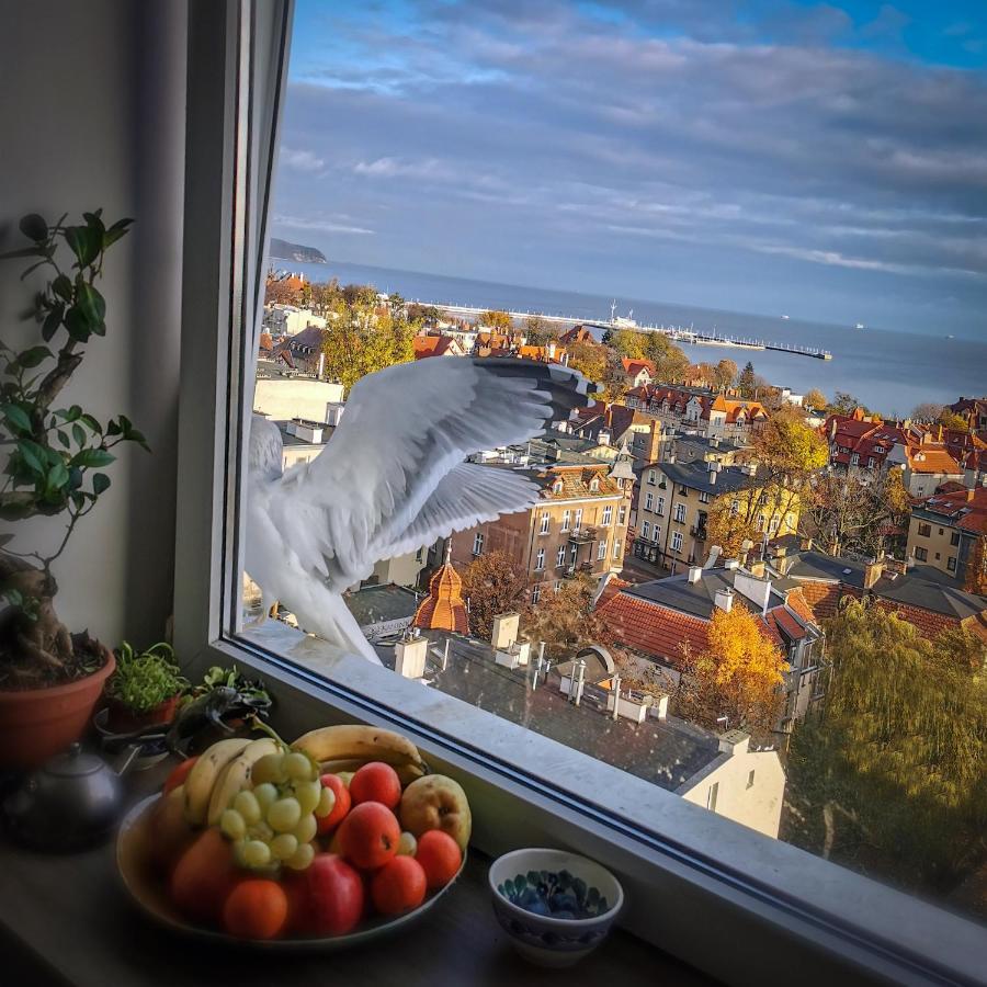 Pokoje Przy Plazy Z Widokiem Na Morze Sopot Esterno foto