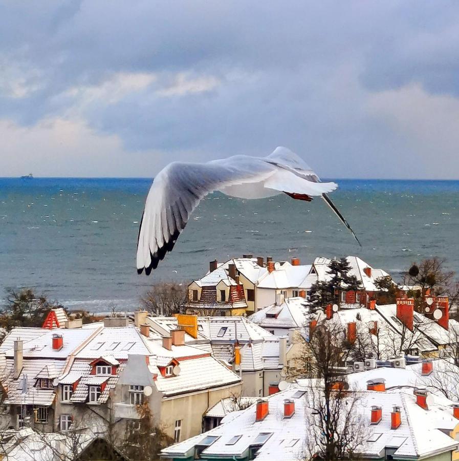 Pokoje Przy Plazy Z Widokiem Na Morze Sopot Esterno foto