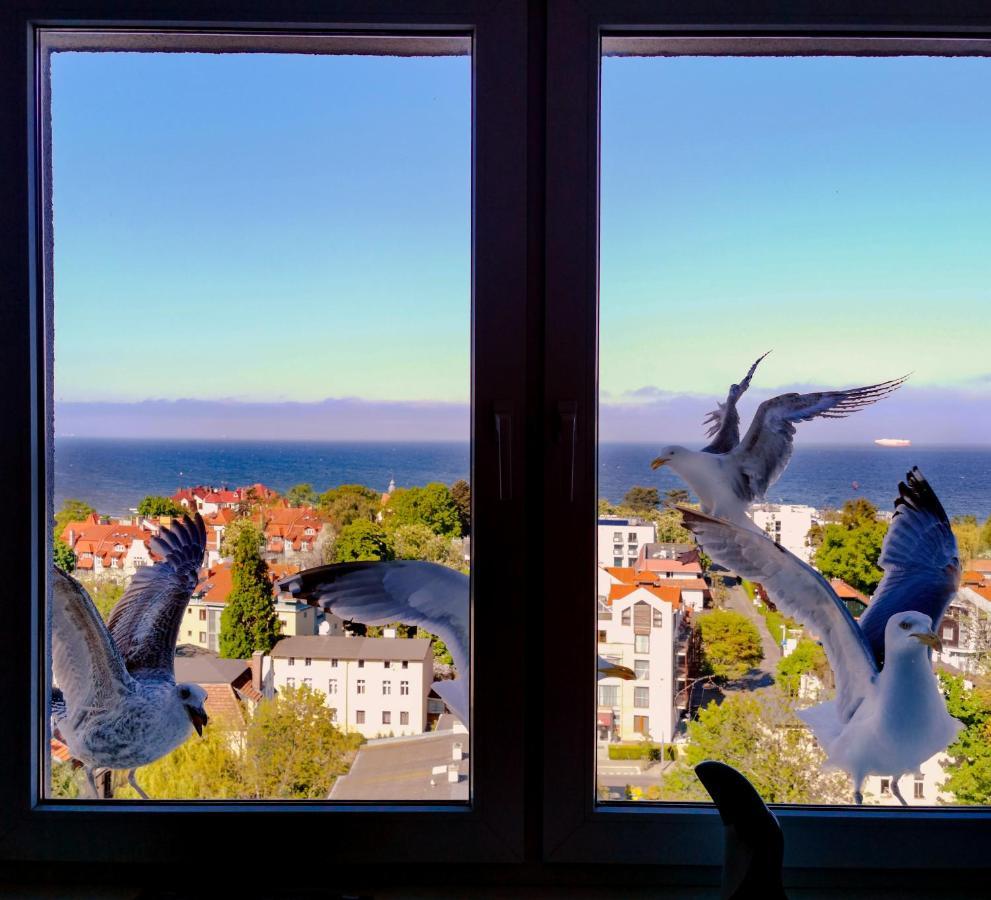 Pokoje Przy Plazy Z Widokiem Na Morze Sopot Esterno foto