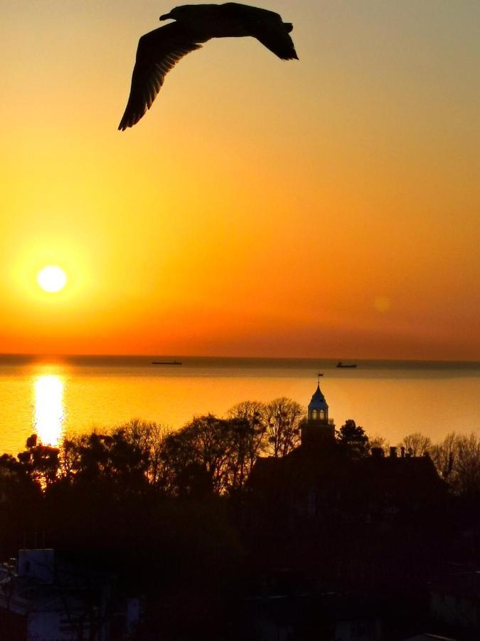 Pokoje Przy Plazy Z Widokiem Na Morze Sopot Esterno foto