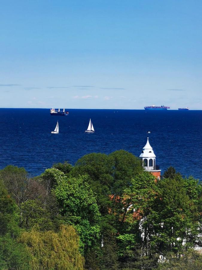 Pokoje Przy Plazy Z Widokiem Na Morze Sopot Esterno foto