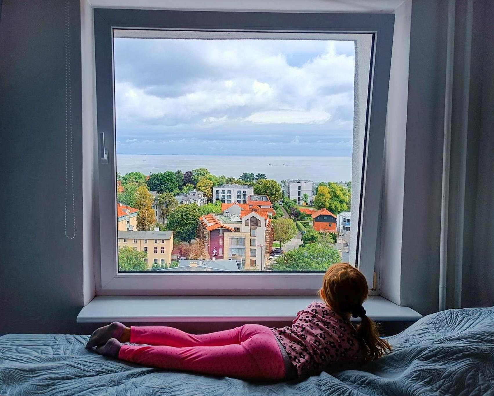 Pokoje Przy Plazy Z Widokiem Na Morze Sopot Esterno foto