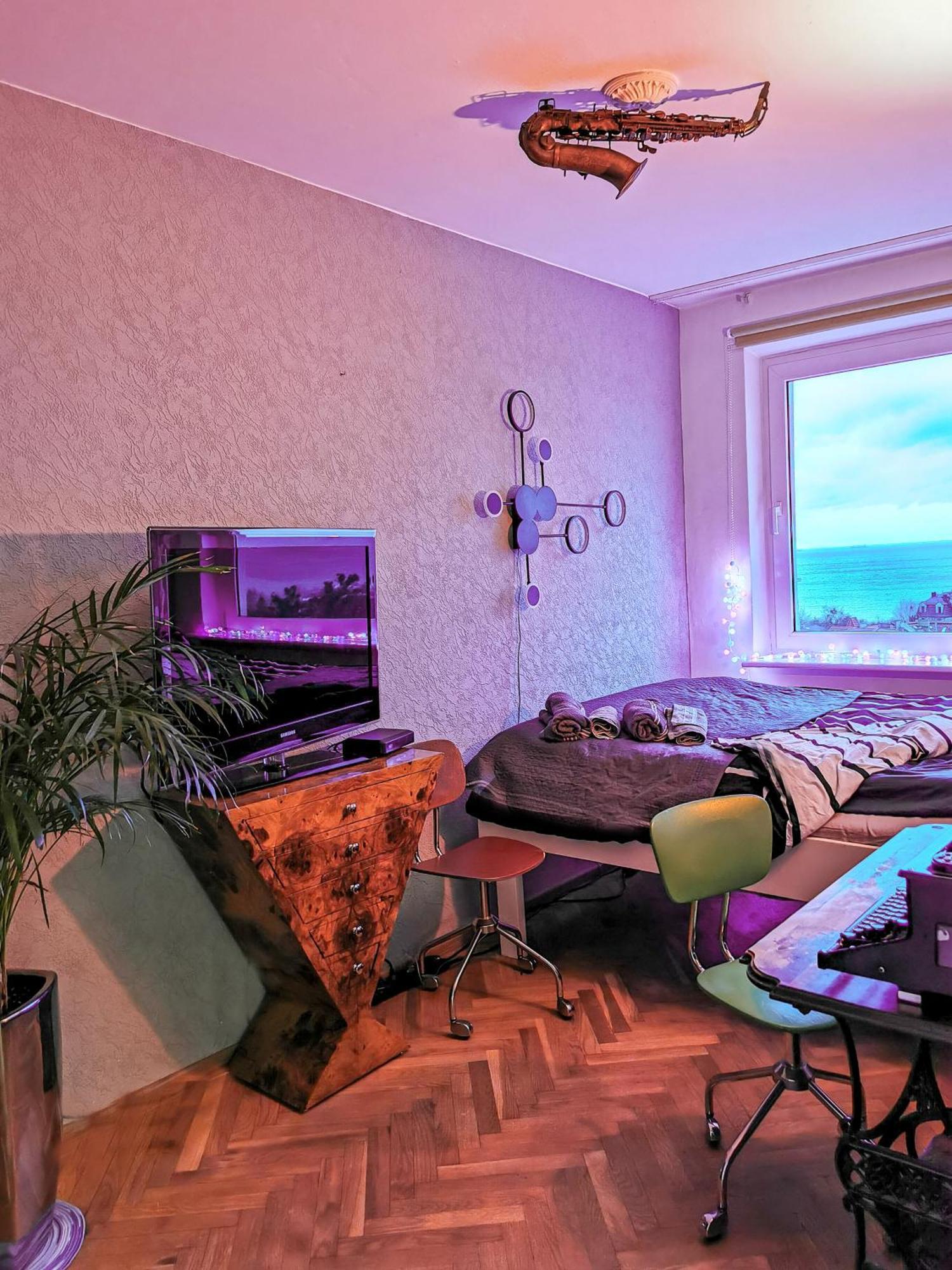 Pokoje Przy Plazy Z Widokiem Na Morze Sopot Esterno foto